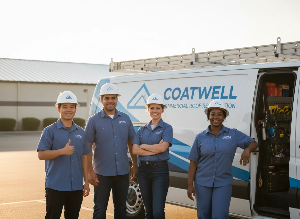 Commercial roof coating company in Five Points, AL